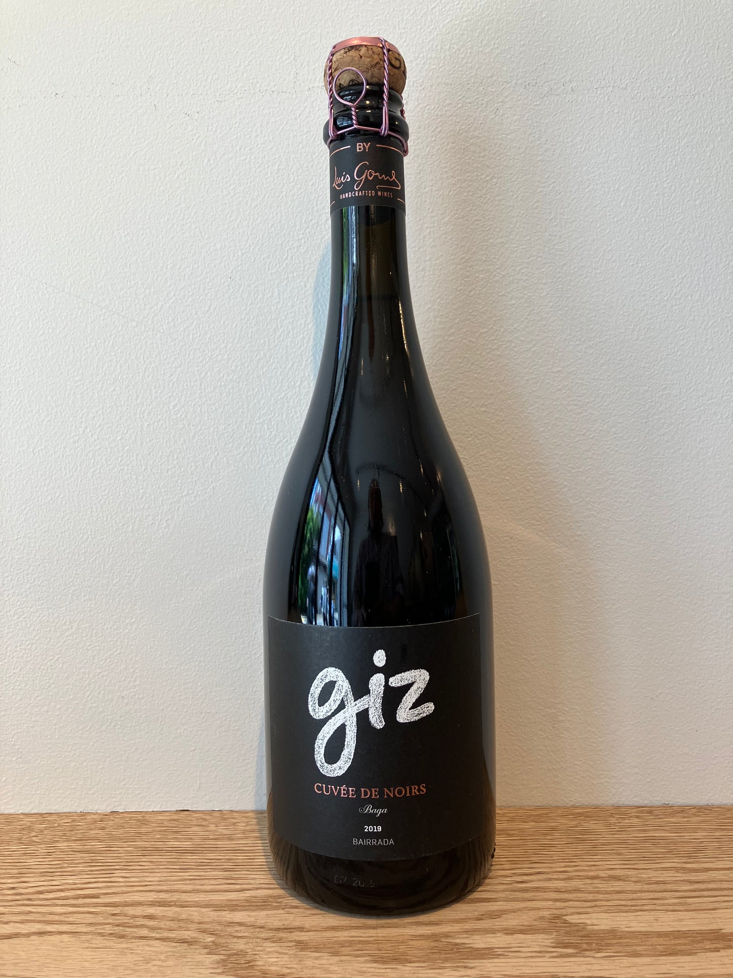 Luis Gomes Bairrada Giz Espmante Cuvée de Noirs Brut Nature 2019 / ルイシュ・ゴメシュ バイラーダ ジース エスプマンテ・キュヴェ・ド・ノワール・ブリュット・ナチュール