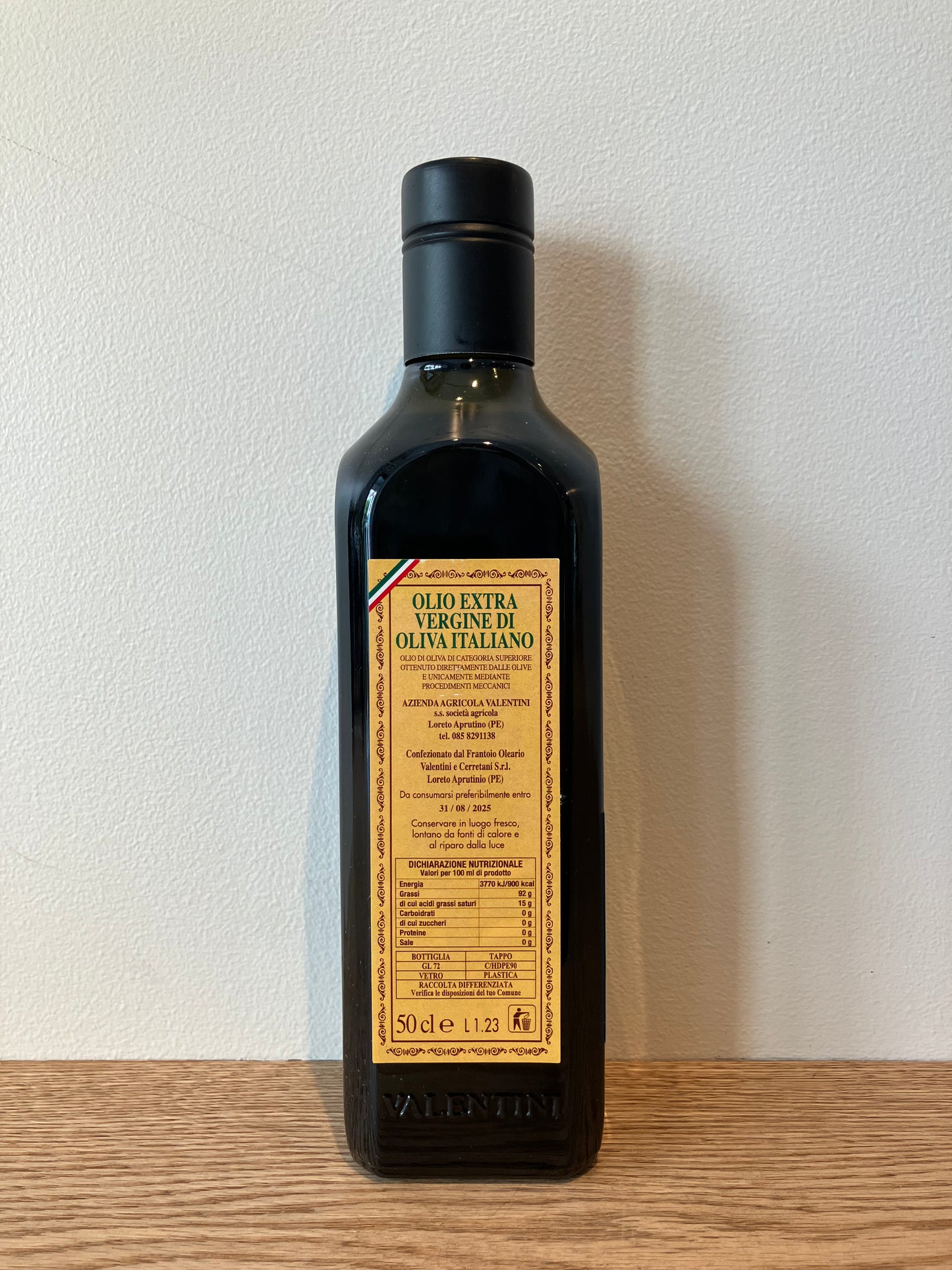 Valentini Olio Extravergine di Oliva 2023 (500ml) / ヴァレンティーニ オーリオ・エクストラヴェルジネ・ディ・オリーヴァ