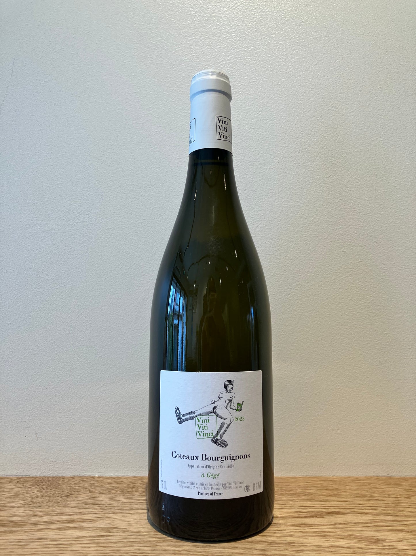 Vini Viti Vinci Coteaux Bourguignons Blanc à Gégé 2023 / ヴィニ・ヴィティ・ヴィンチ コトー・ブルギニョン・ブラン ア・ジェジェ