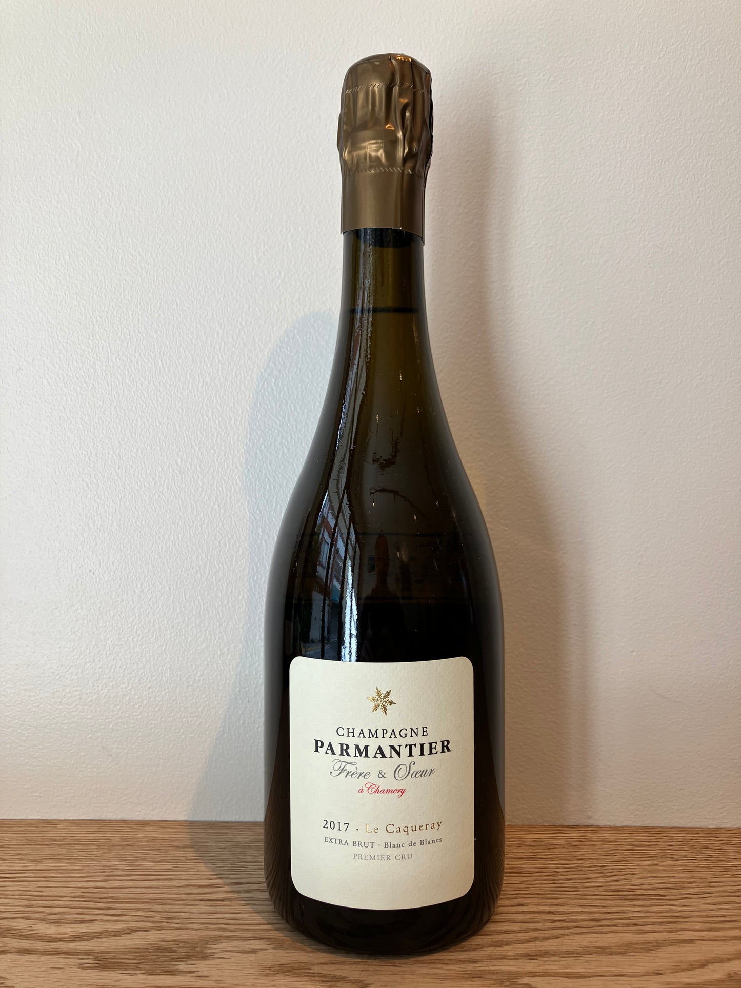 【購入条件付き】Parmantier Frère et Sœur Extra Brut Blanc de Blancs Premier Cru Le Caqueray 2017 / パルマンティエ フレール・エ・スール エクストラ・ブリュット ブラン・ド・ブラン・プルミエ・クリュ ル・カクレ