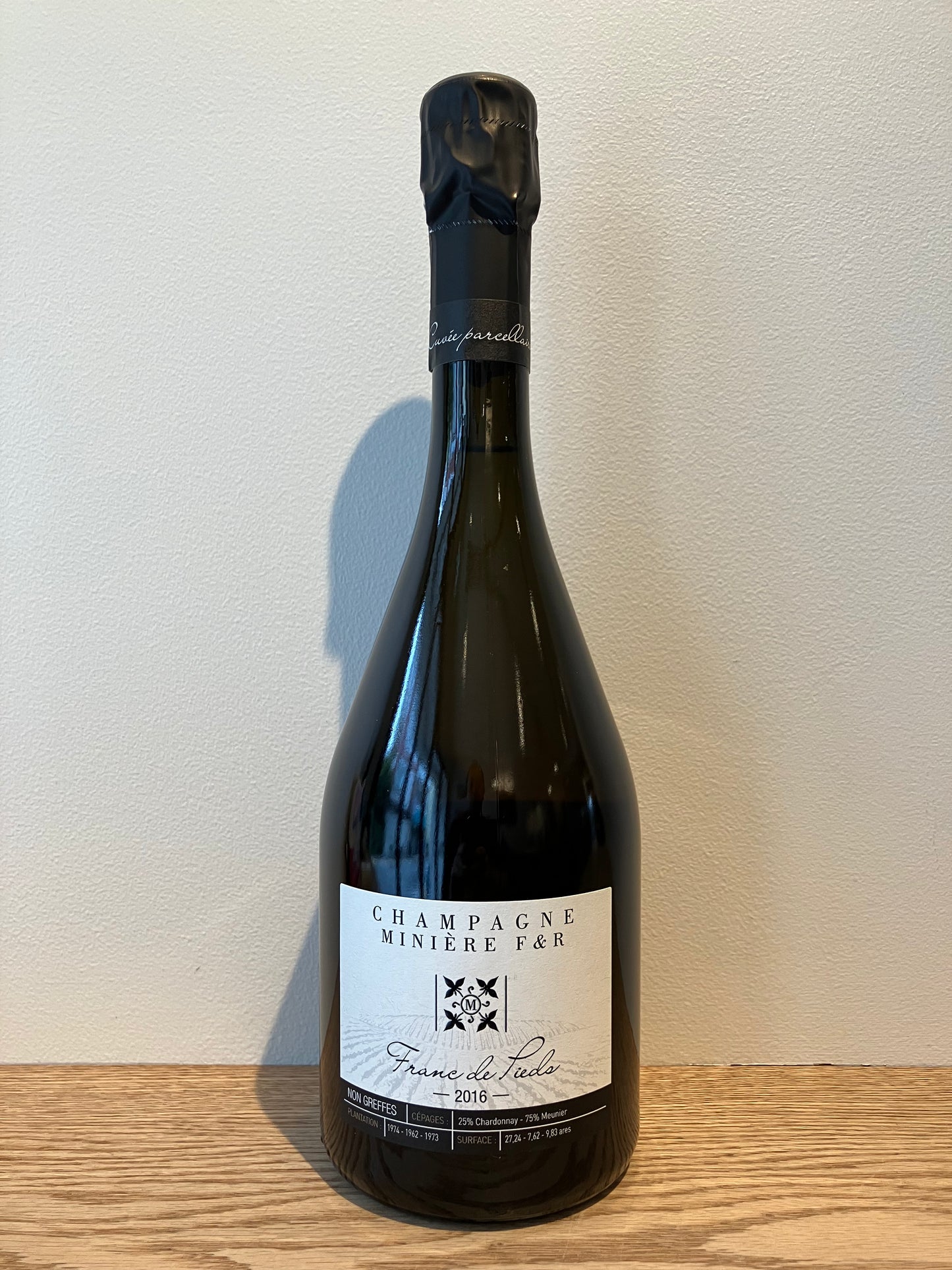 【購入条件付き】Miniere F&R Franc de Pieds 2016 / ミニエール フラン・ド・ピエ
