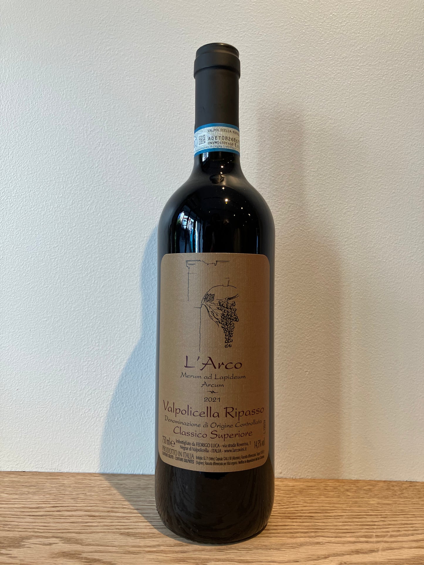 L’Arco Valpolicella Ripasso Classico Superiore 2021 / ラルコ ヴァルポリチェッラ・リパッソ・クラッシコ・スペリオーレ
