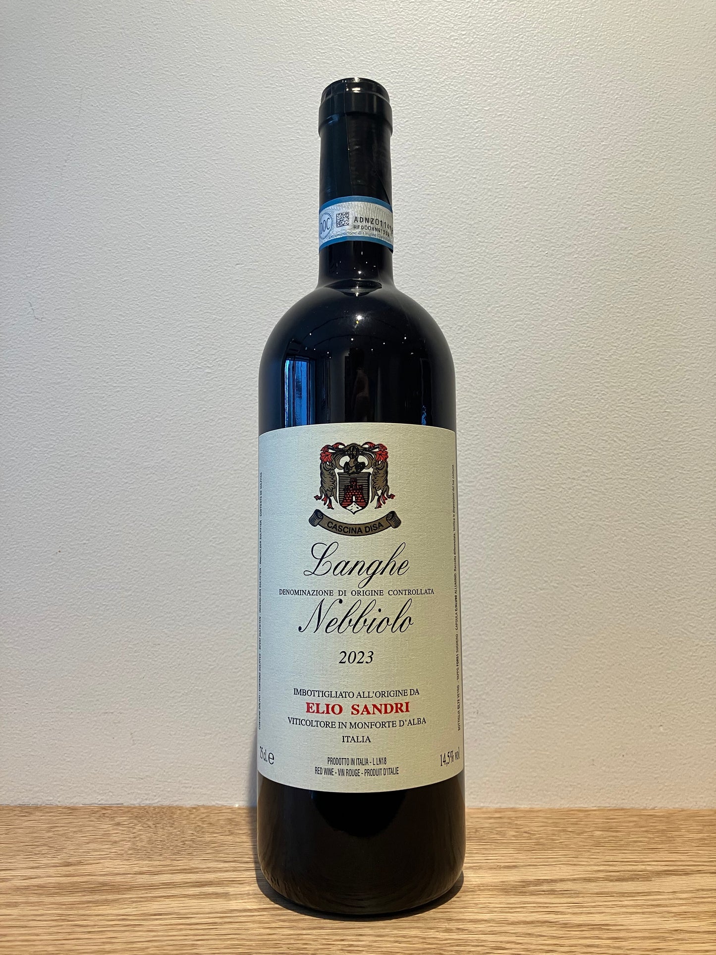 Elio Sandri Langhe Nebbiolo 2023 / エリオ・サンドリ ランゲ・ネッビオーロ