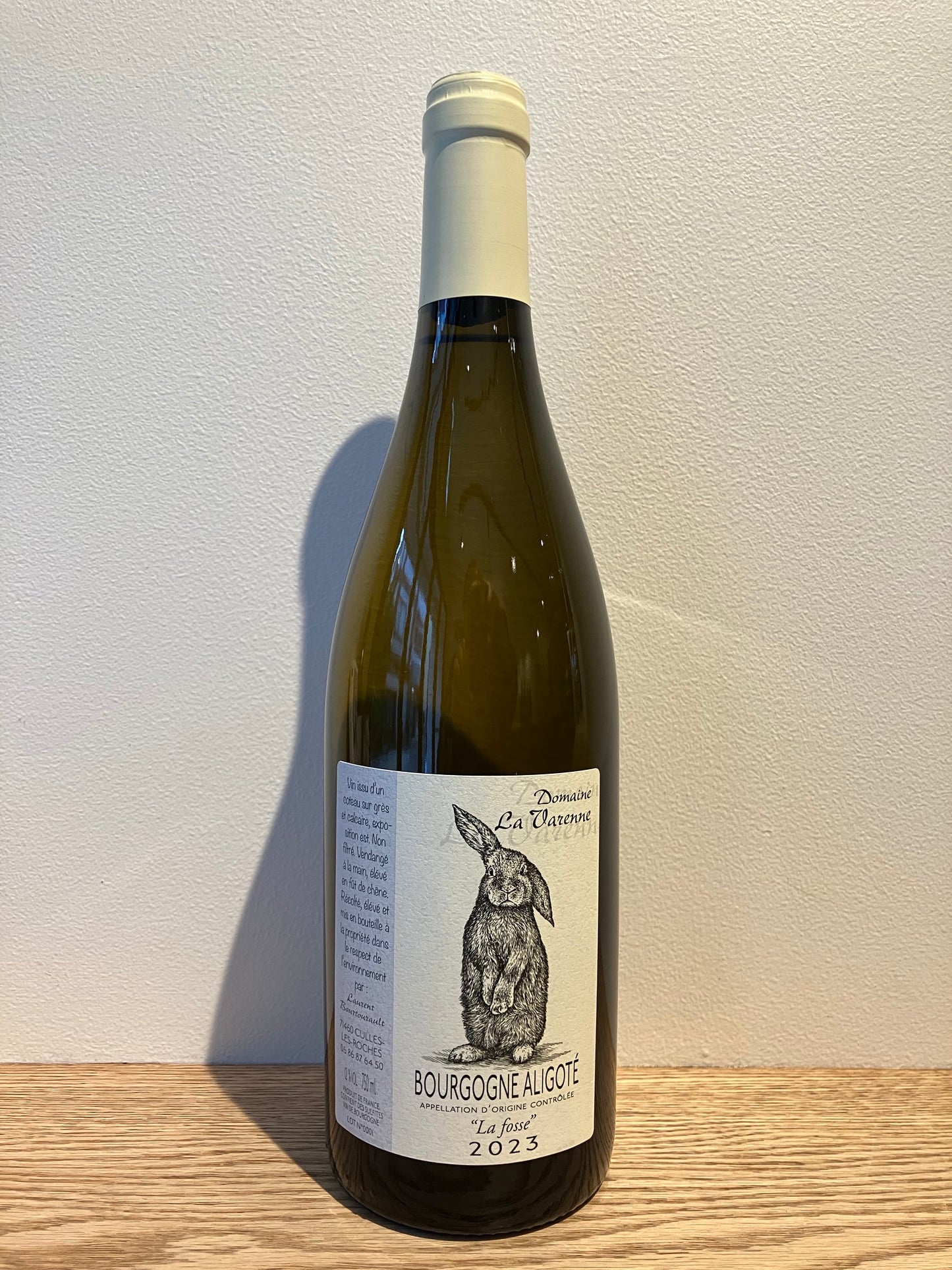 Laurent Bourtourault Bourgogne Aligoté La Fosse 2023 / ローラン・ブルトゥロー ブルゴーニュ・アリゴテ ラ・フォス