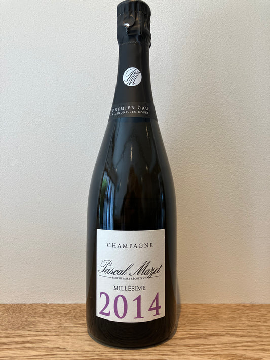 Pascal Mazet Millésime Premier Cru 2014 / パスカル・マゼ エクストラ・ブリュット ミレジム・プルミエ・クリュ