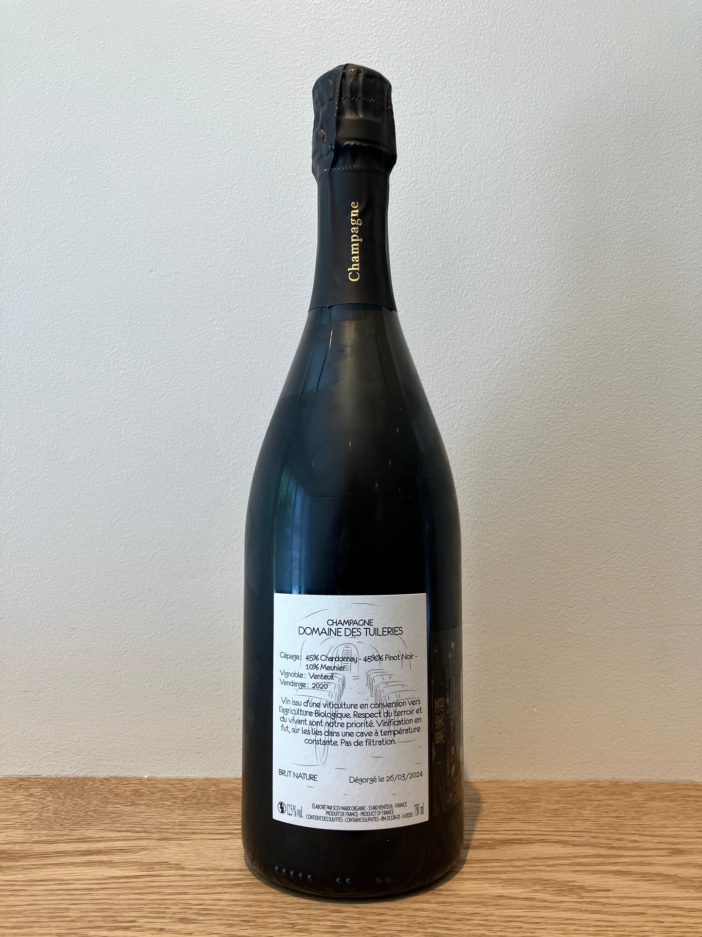 【購入条件付き】Domaine des Tuileries Les Crayeres 2020 / ドメーヌ・デ・チュイルリー レ・クレイエール