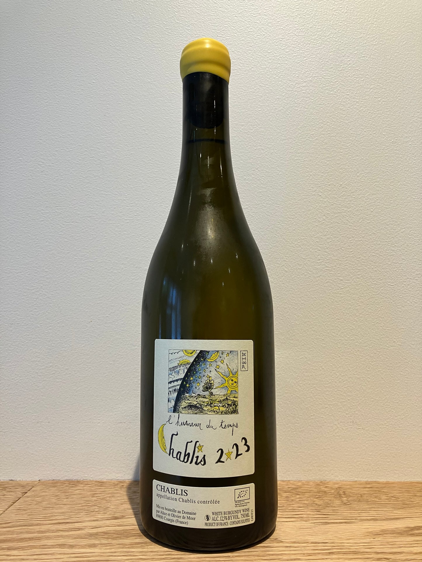 Alice et Olivier de Moor Chablis l'Humeur du Temps 2023 / アリス・エ・オリヴィエ・ド・ムール シャブリ リュムール・デュ・タン