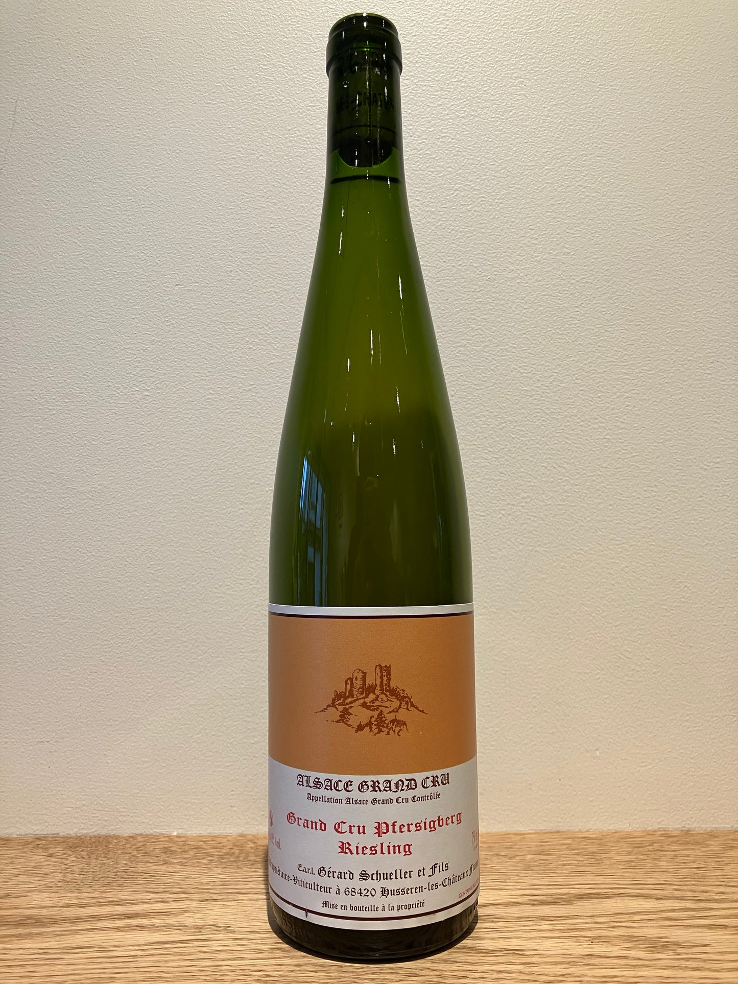Gérard Schueller et Fils Riesling Pfersigberg H Grand Cru 2019 / ジェラール・シュレール・エ・フィス リースリング フェルシックベルグ アッシュ グラン・クリュ