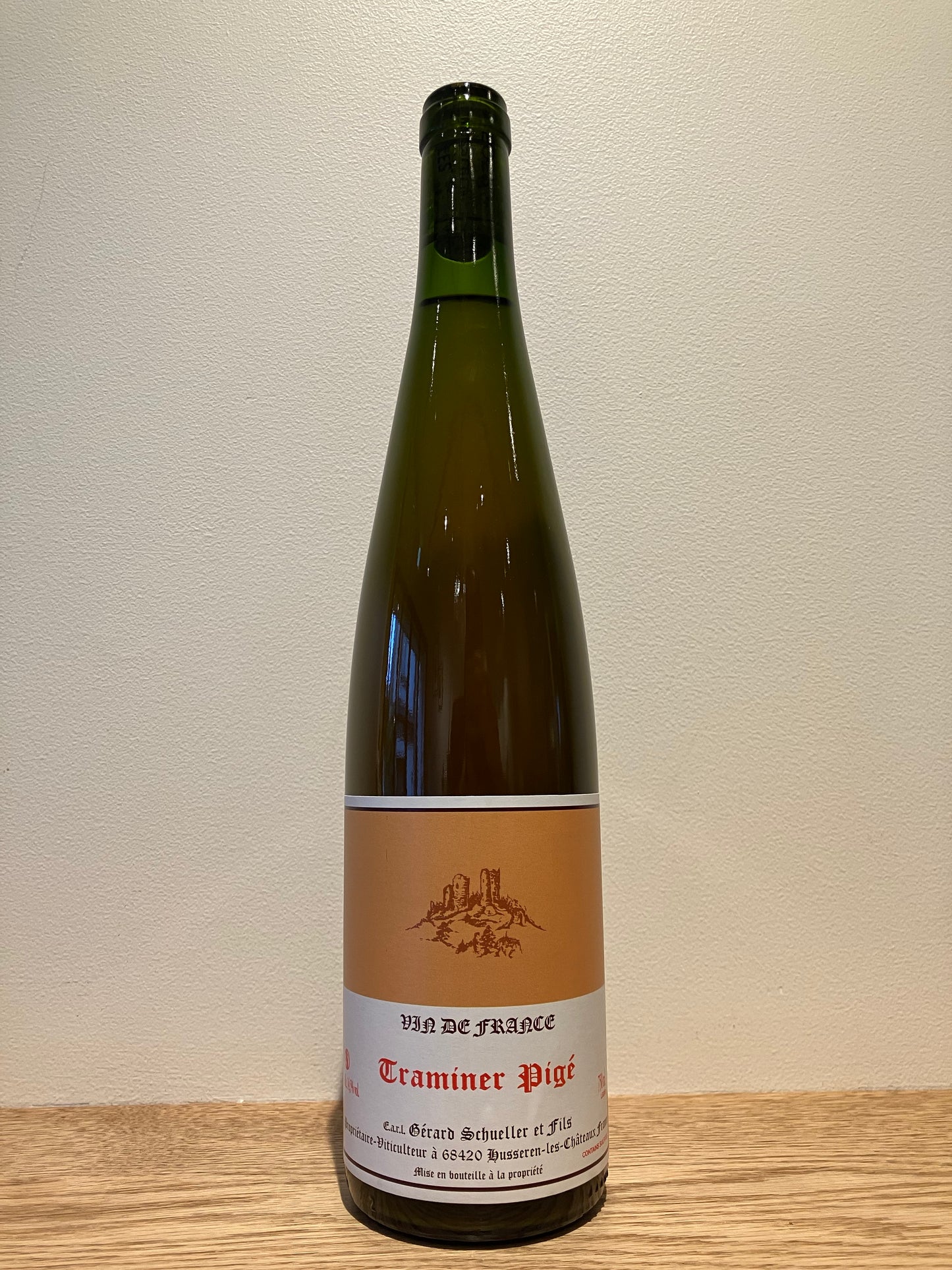 Gérard Schueller et Fils Traminer Pigé H 2023 / ジェラール・シュレール・エ・フィス トラミネール ピジェ アッシュ