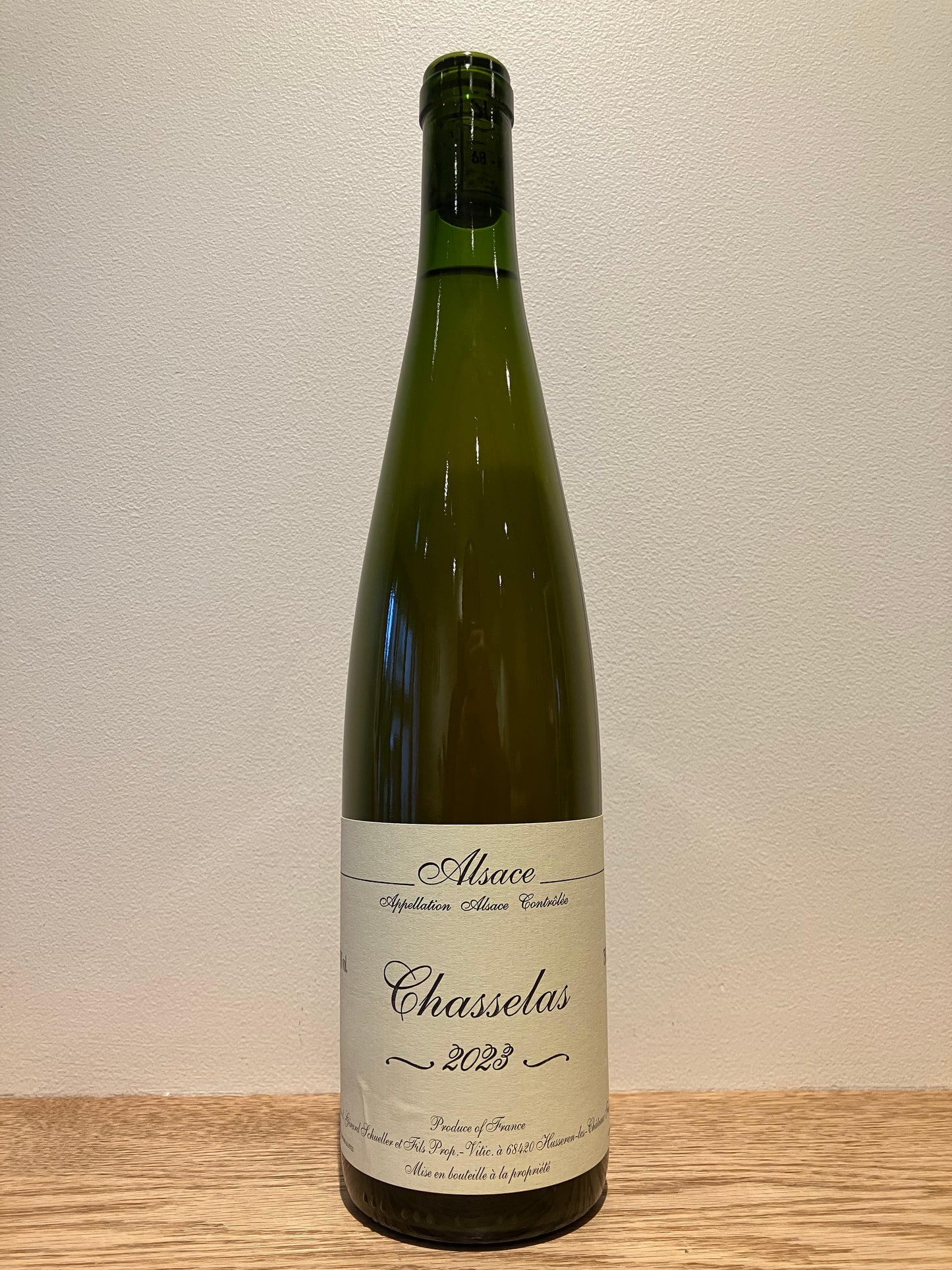 Gérard Schueller et Fils Chasselas 2023 / ジェラール・シュレール・エ・フィス シャスラ