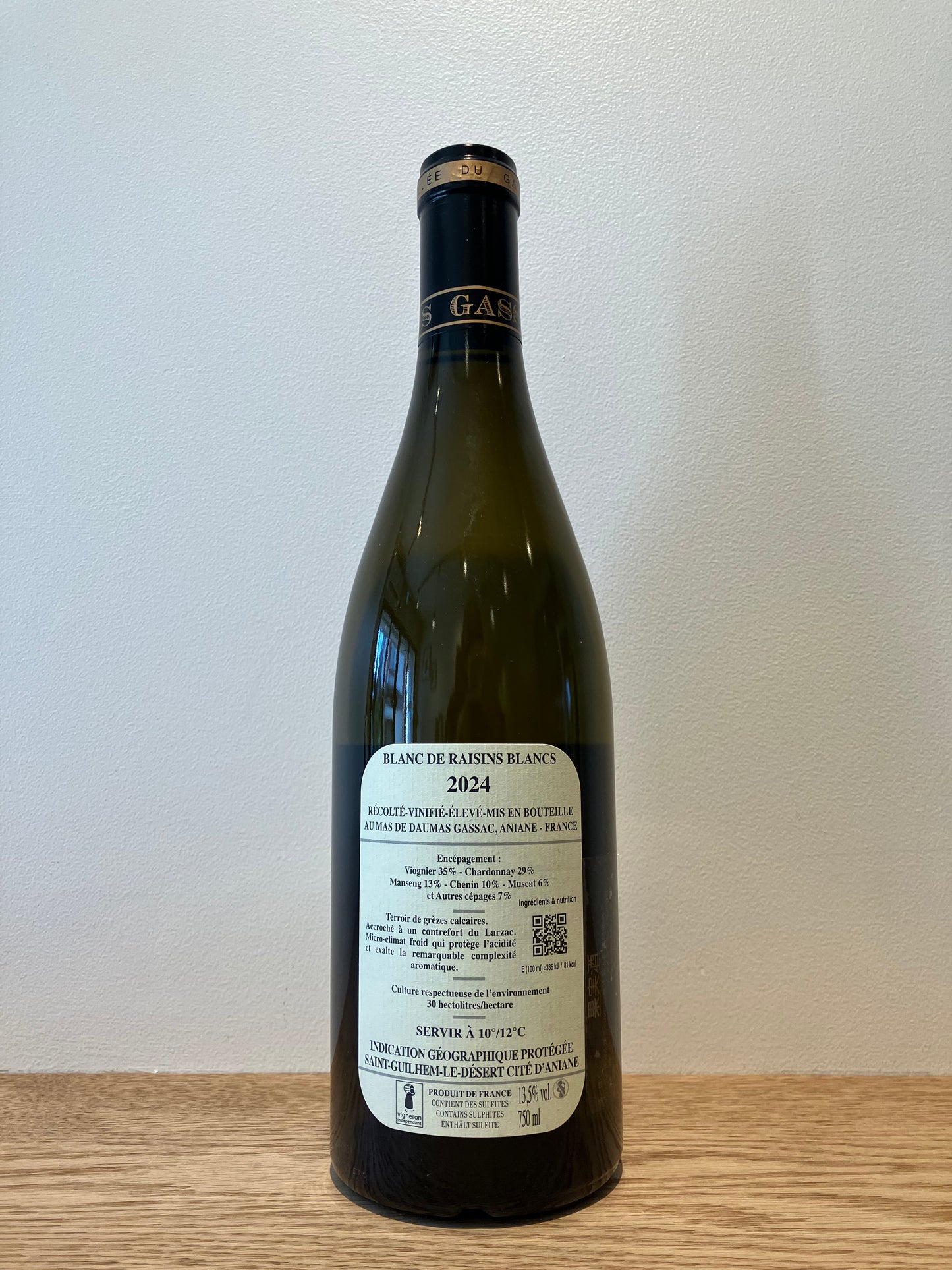 Mas de Daumas Gassac Blanc 2024 / マス・ド・ドーマス・ガサック ブラン