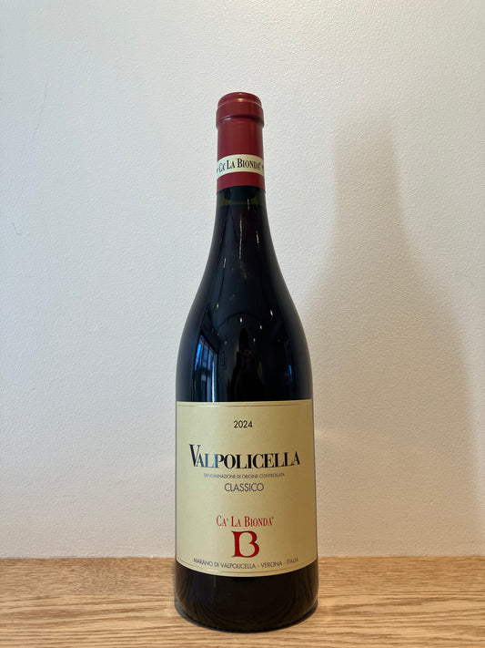 Ca la Bionda Valpolicella Classico 2024 / カ・ラ・ビオンダ　ヴァルポリチェッラ・クラシコ