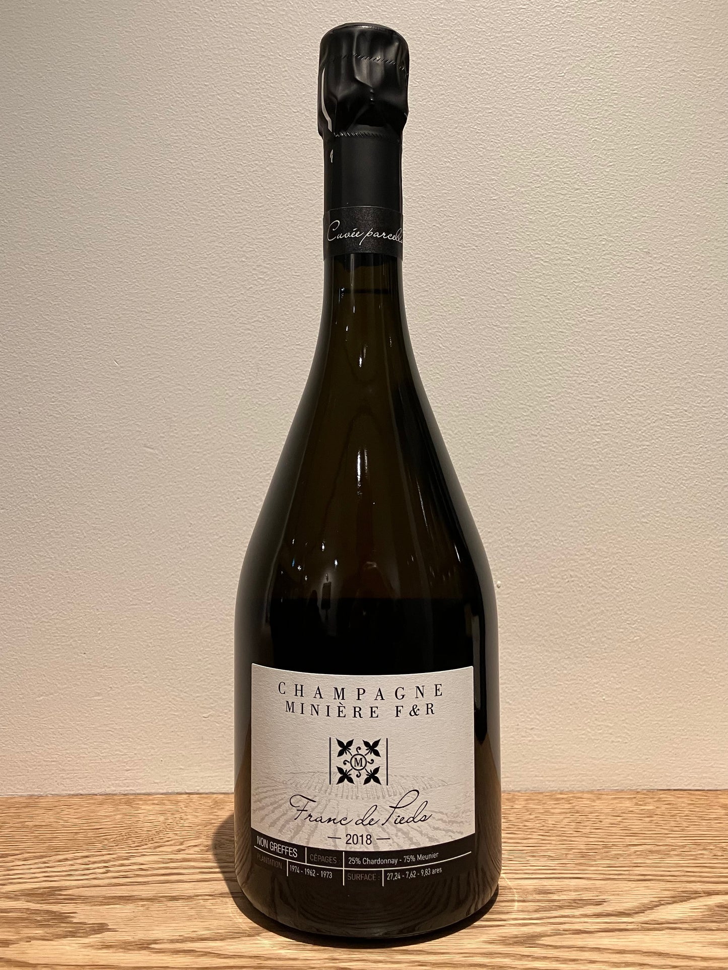 【購入条件付き】Miniere F&R Franc de Pieds 2018 / ミニエール フラン・ド・ピエ