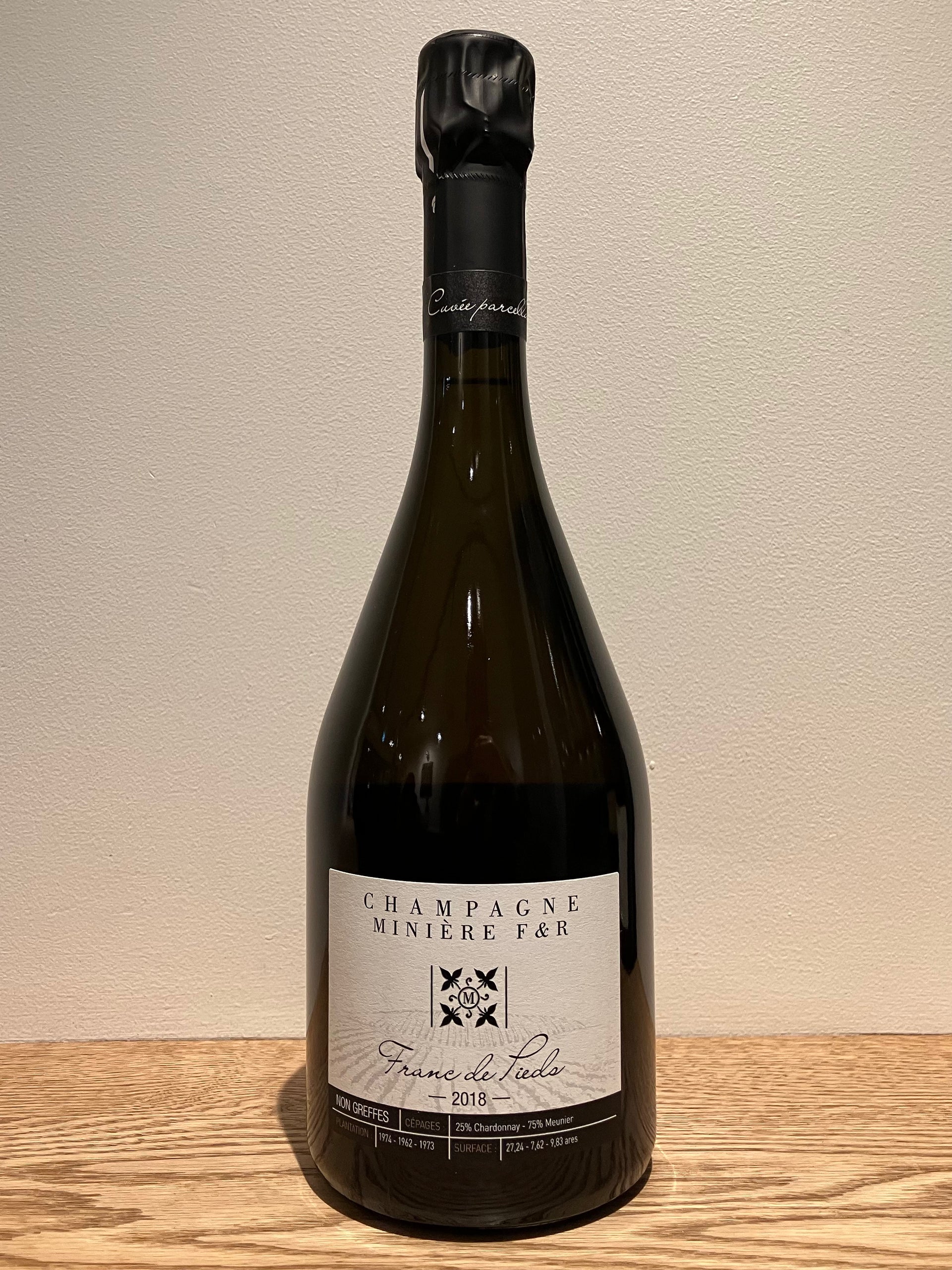 購入条件付き】Miniere F&R Franc de Pieds 2018 / ミニエール フラン