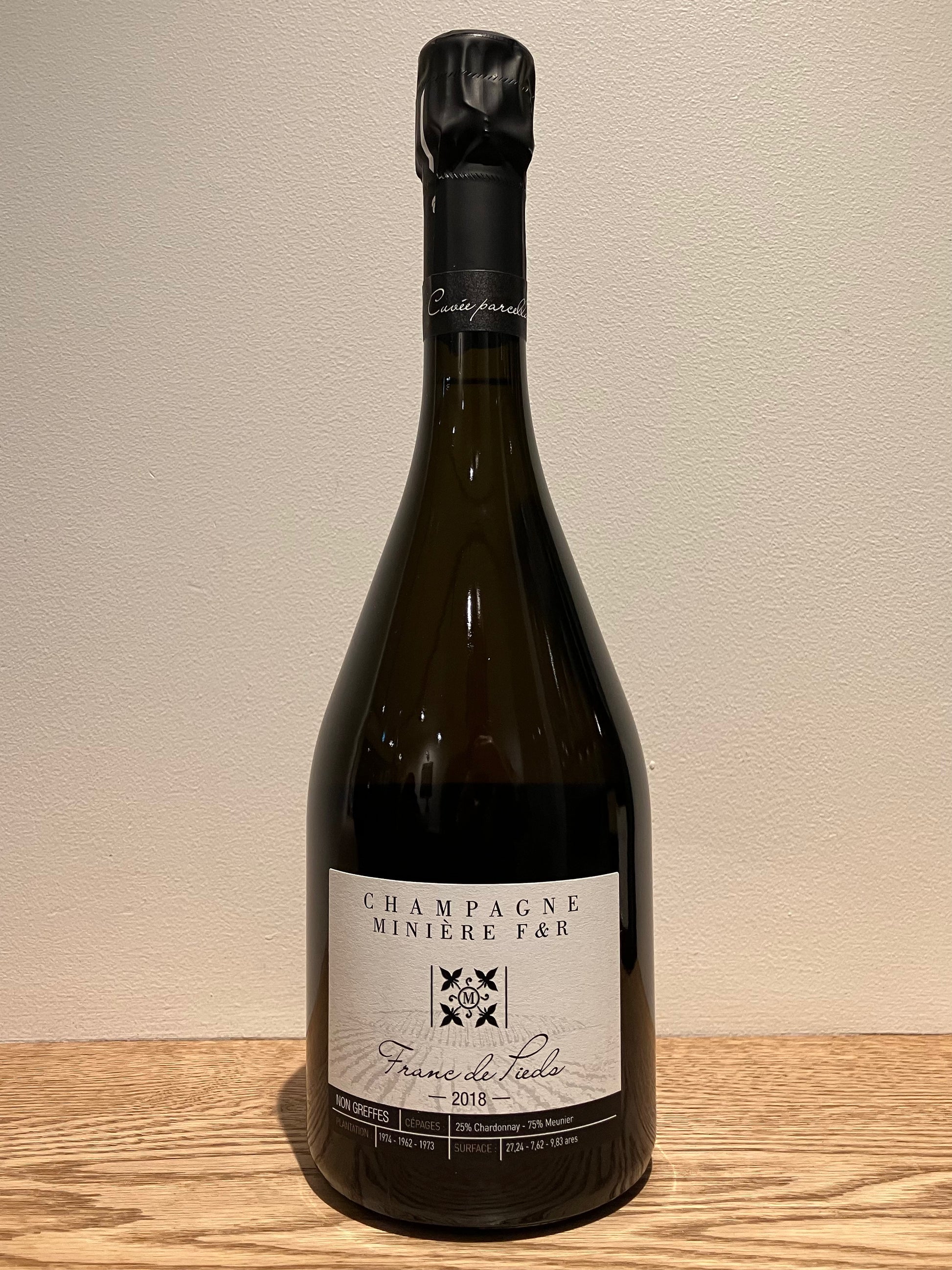 購入条件付き】Miniere F&R Franc de Pieds 2018 / ミニエール フラン