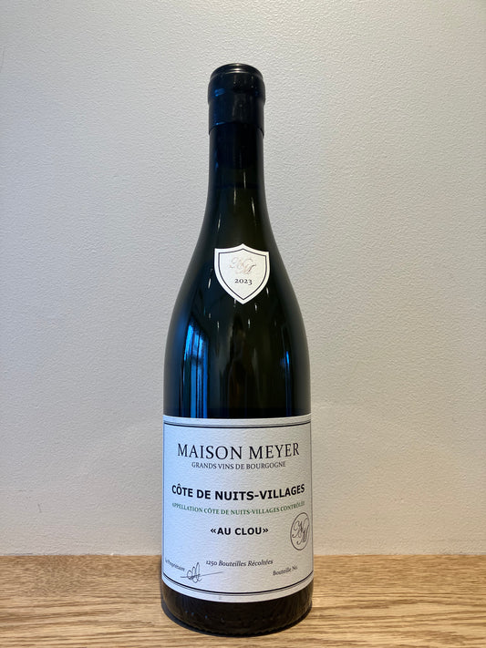 【購入条件付き】Maison Meyer Cote de Nuits-Villages Blanc "Au Clou" 2023 / メゾン・メイヤー コート・ド・ニュイ・ヴィラージュ・ブラン オー・クルー