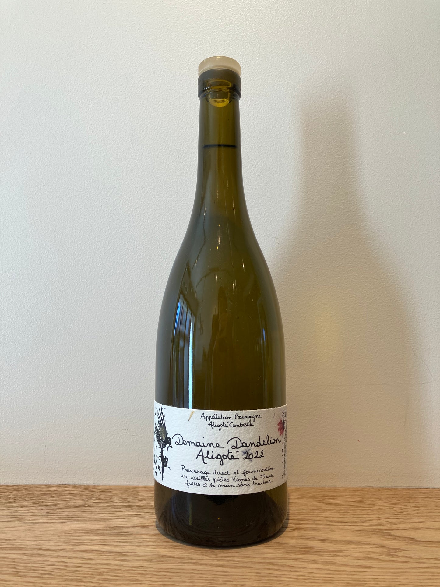 Domaine Dandelion Bourgogne Aligoté 2022 / ドメーヌ・ダンドリオン ブルゴーニュ・アリゴテ