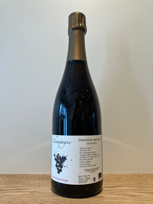 【購入条件付き】Emmanuel Brochet Extra Brut Rosé d'assemblage NV (2022) / エマニュエル・ブロシェ エクストラ・ブリュット ロゼ・ダッサンブラージュ