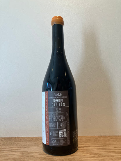 Marco Pezzuto Langhe Nebbiolo Garbin 2023 / マルコ・ペッツート ランゲ・ネッビオーロ ガルビン