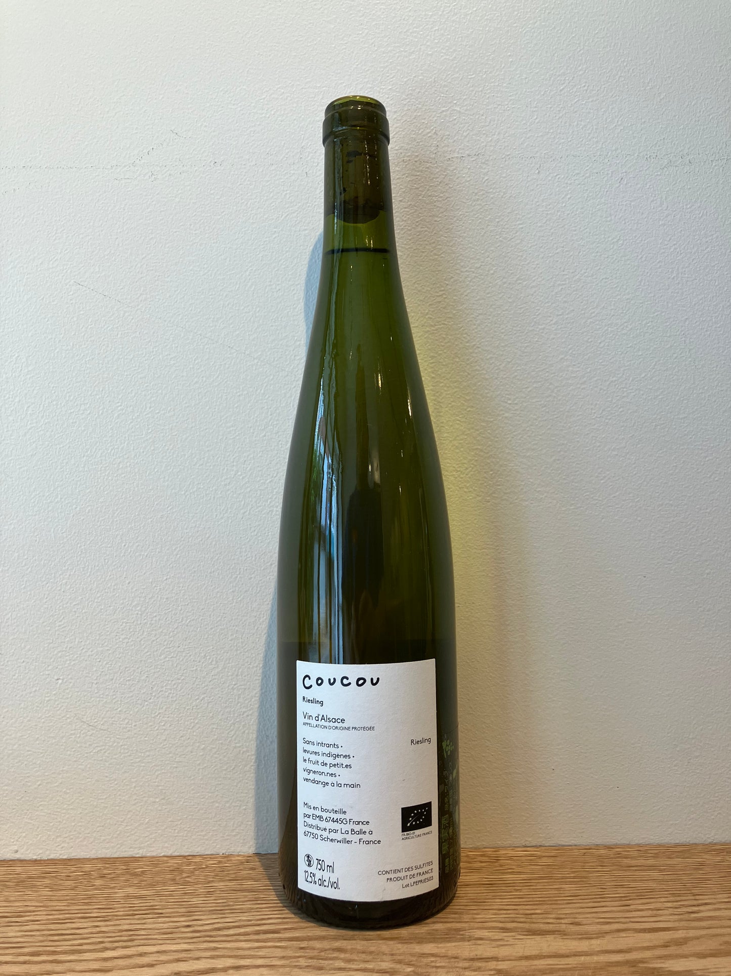 Cou cou Riesling 2022 / ククー リースリング