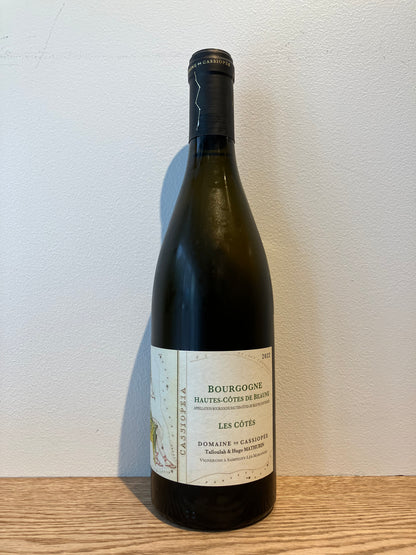 Domaine de Cassiopée Hautes Côtes de Beaune Blanc Les Côtés 2022 / ドメーヌ・ド・カシオペ オート・コート・ド・ボーヌ・ブラン レ・コテ