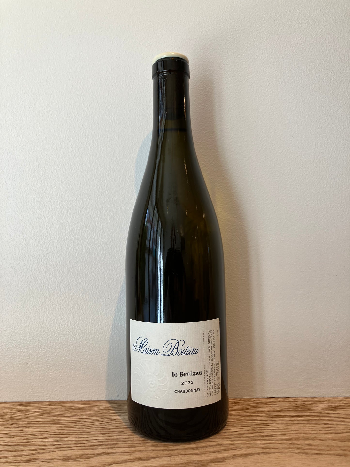 Maison Boiteau Chardonnay Le Bruleau 2022 / メゾン・ボワトー シャルドネ ル・ブリュロー