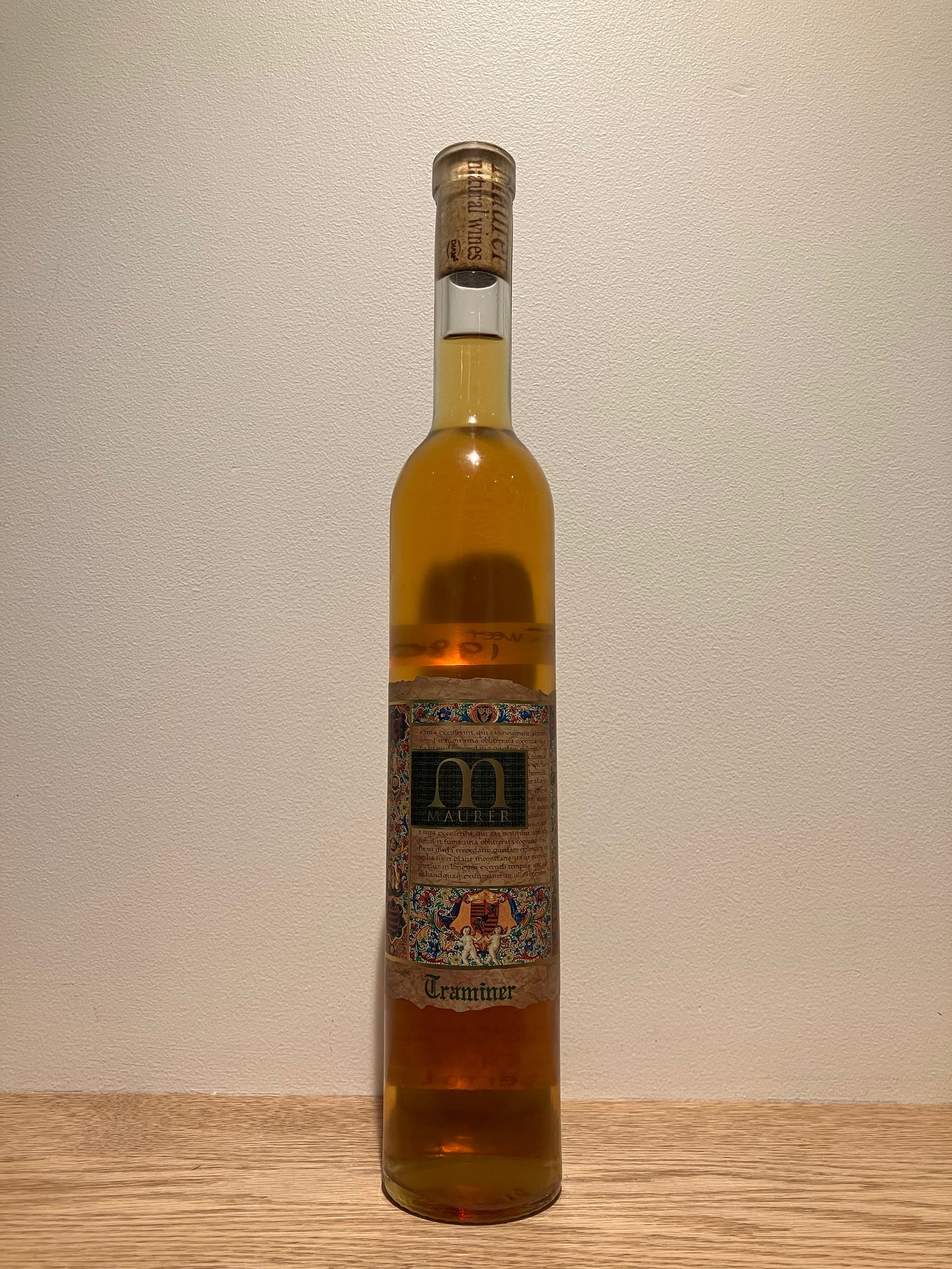 Maurer Oszkár Traminer essence 2015 / マウアー・オスカル トラミナーエッセンス