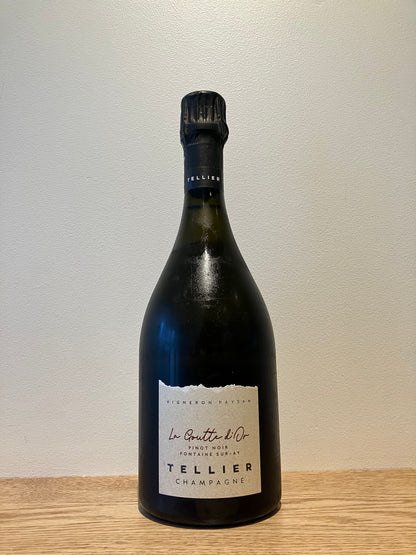 Champagne Tellier La Goutte d'Or Pinot Noir Extra Brut NV (2021) / シャンパーニュ・テリエ ラ・グット・ドール・ピノ・ノワール・エクストラ・ブリュット