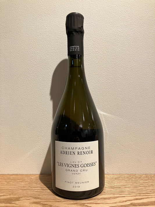 Adrien Renoir Lieux dit Les Vignes Goisses Pinot Meunier 2019 / アドリアン・ルノワール リューディ レ・ヴィーニュ・ゴワセ ピノ・ムニエ