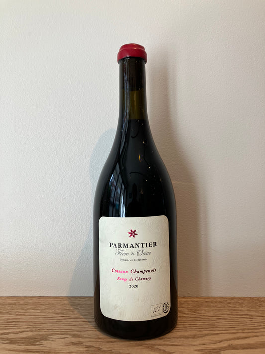 【購入条件付き】Parmantier  Frère et Sœur Côteaux Champenois  Chamery Rouge Le Drés Le Moutier 2020 / パルマンティエ フレール・エ・スール コトー・シャンプノワ・ルージュ・ド・シャムリー ル・ドレ・ル・ムティエ