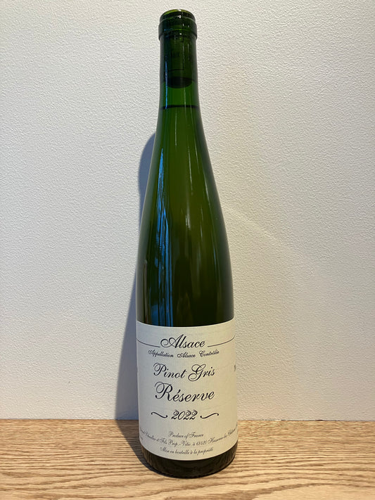 Gérard Schueller et Fils Pinot Gris Réserve 2022 / ジェラール・シュレール・エ・フィス ピノ・グリ レゼルヴ