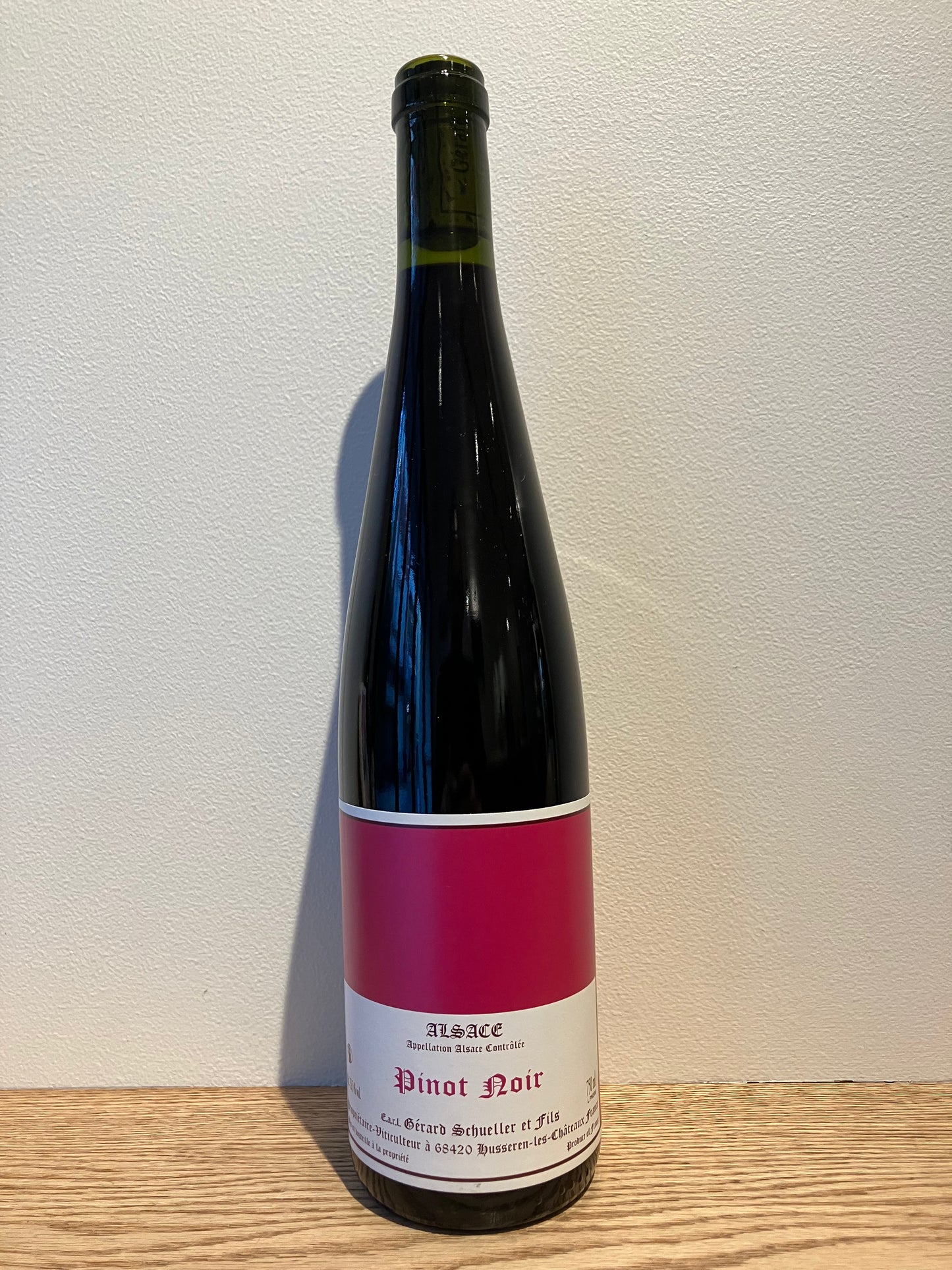 Gérard Schueller et Fils Pinot Noir LN012 2022 / ジェラール・シュレール・エ・フィス ピノ・ノワール エレーヌ・ゼロ・ドゥーズ