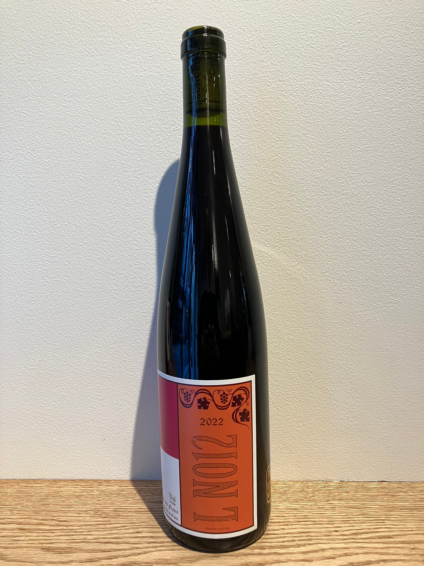 Gérard Schueller et Fils Pinot Noir LN012 2022 / ジェラール・シュレール・エ・フィス ピノ・ノワール エレーヌ・ゼロ・ドゥーズ