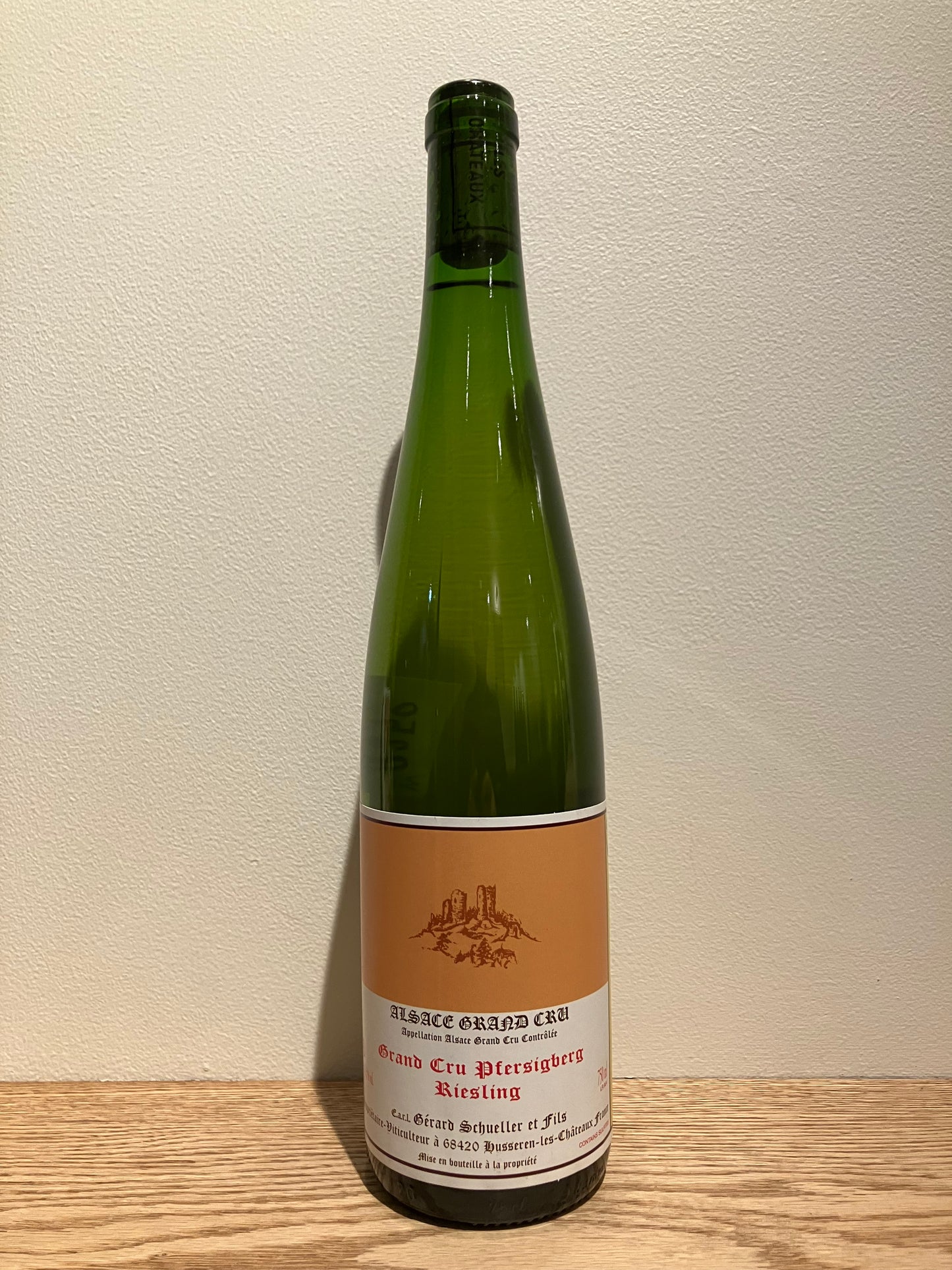 Gérard Schueller et Fils Riesling Grand Cru Pfersigberg H 2018 / ジェラール・シュレール・エ・フィス リースリング・グラン・クリュ フェルシックベルグ アッシュ