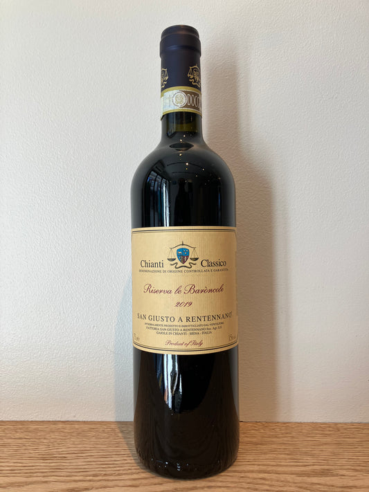 Fattoria San Giusto a Rentennano Chianti Classico Riserva Le Baròncole 2019 / ファットリア・サン・ジュースト・ア・レンテンナーノ キアンティ・クラッシコ リゼルヴァ レ・バロンコーレ