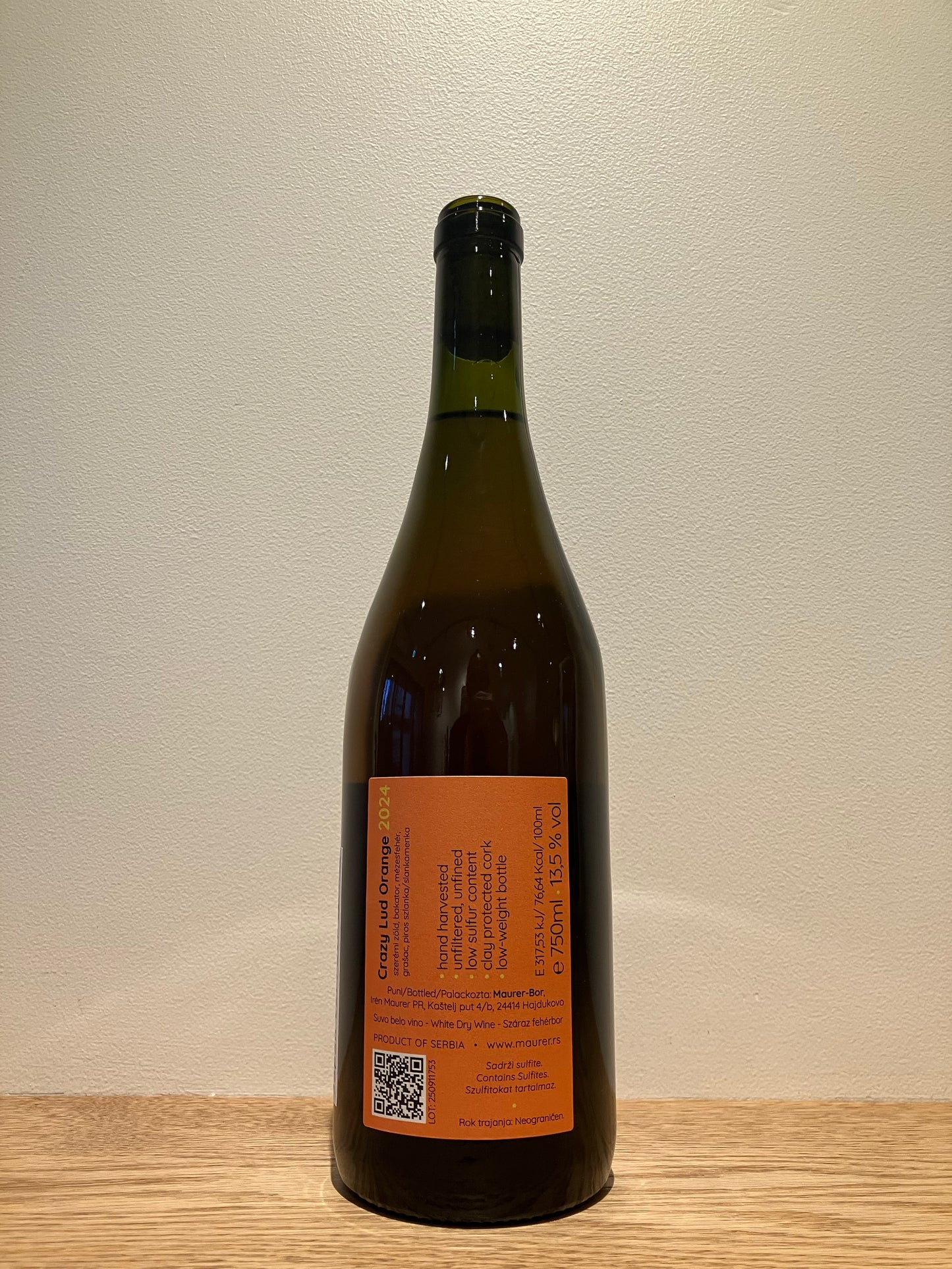 Maurer Oszkár Crazy Lud Orange 2024 / マウアー・オスカル クレイジールッド オレンジ