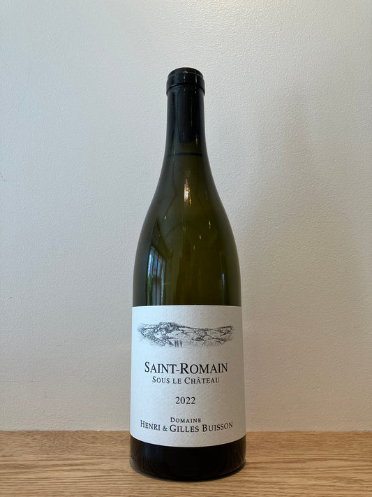 Domaine Henri & Gilles Buisson Saint Romain Sous le Chateau 2022 / ドメーヌ・アンリ・エ・ジル・ビュイッソン サン・ロマン・ブラン・スー・ル・シャトー