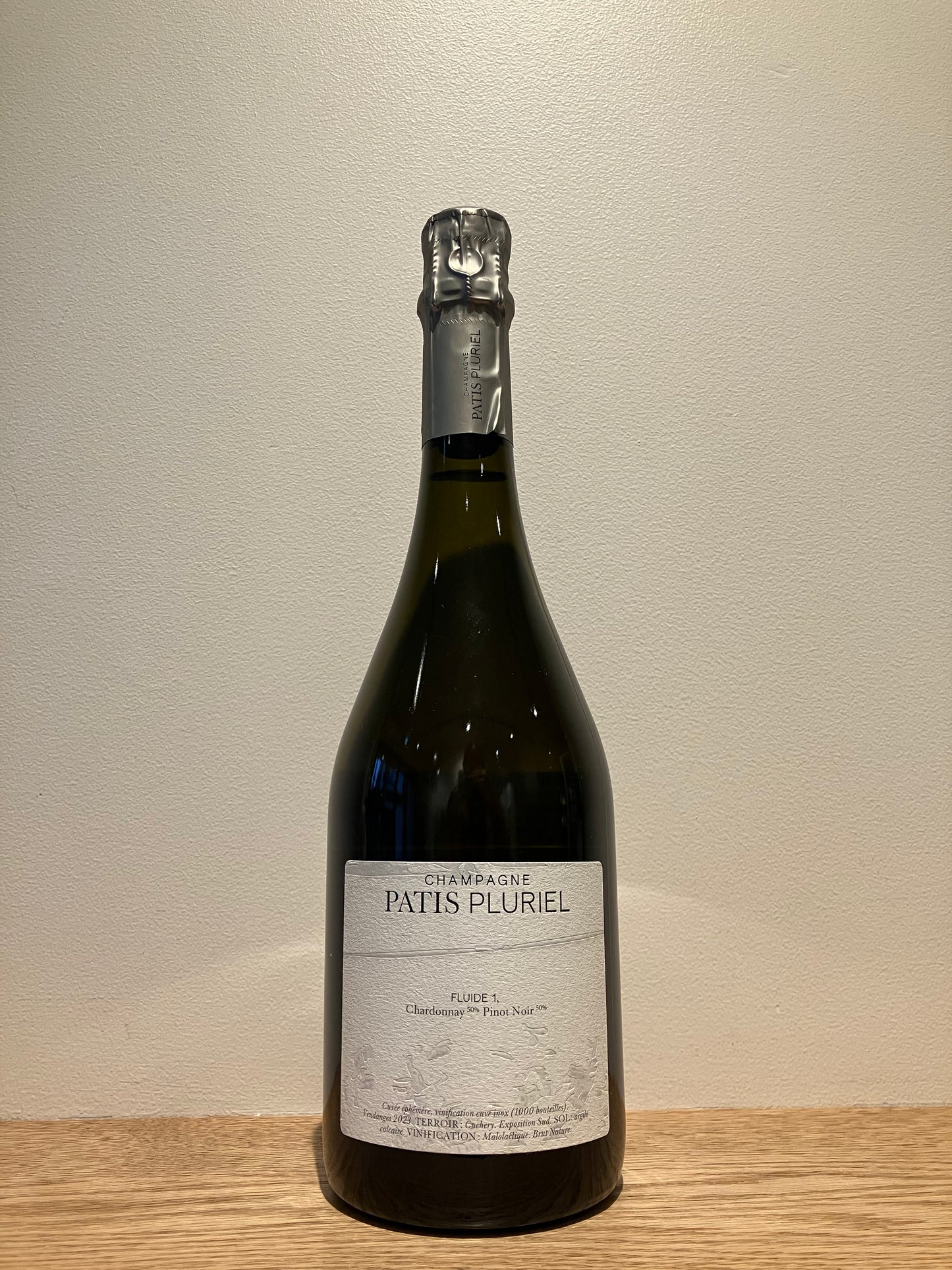 【購入条件付き】Patis Pluriel Fluide 1 Extra Brut NV (23) / パティス・プルリエル フリュイド 1 エクストラ・ブリュット
