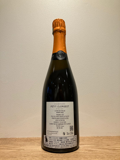 Petit Clergeot Le Gang des Vieilles No.3 Blanc de Noirs Dosage Zero 2023 / プティ・クレルジョ ル・ギャング・デ・ヴィエイユ ナンバー3 ブラン・ド・ノワール ドサージュ・ゼロ