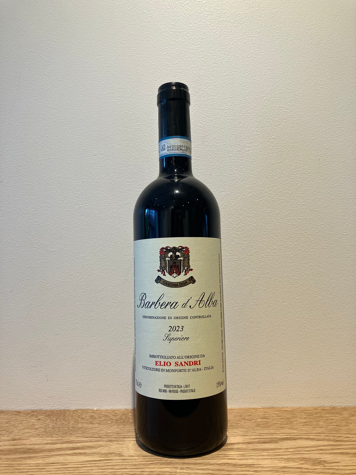 Elio Sandri Barbera d‘Alba Superiore 2023 / エリオ・サンドリ バルベーラ・ダルバ スーペリオーレ