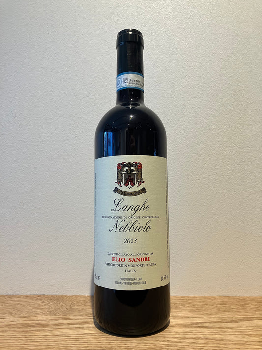 Elio Sandri Langhe Nebbiolo 2023 / エリオ・サンドリ ランゲ・ネッビオーロ