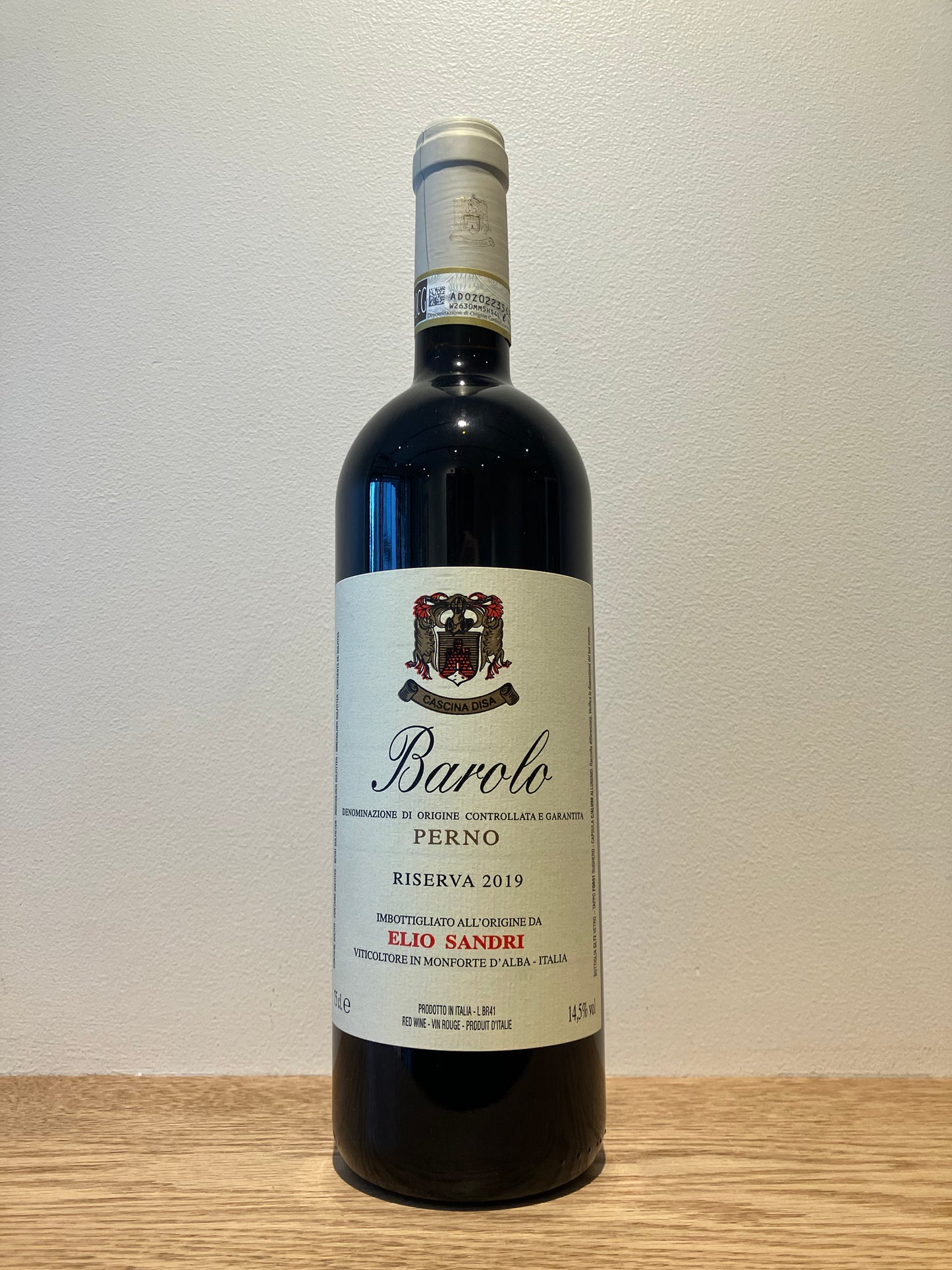 Elio Sandri Barolo Perno Riserva 2019 / エリオ・サンドリ バローロ・ペルノ リゼルヴァ