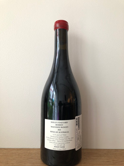 Joshua Cooper Doug's Pinot Noir 2021 / ジョシュア・クーパー ダグズ ピノ・ノワール