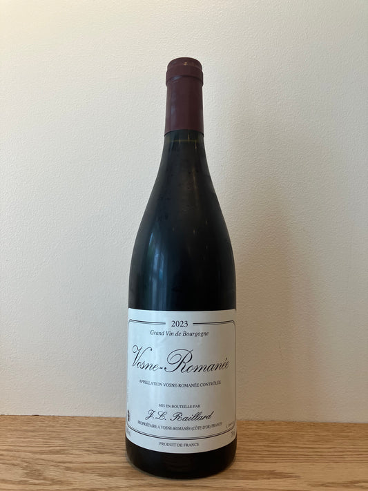 Jean Louis Raillard Vosne-Romanée 2023 / ジャン・ルイ・ライヤール ヴォーヌ・ロマネ