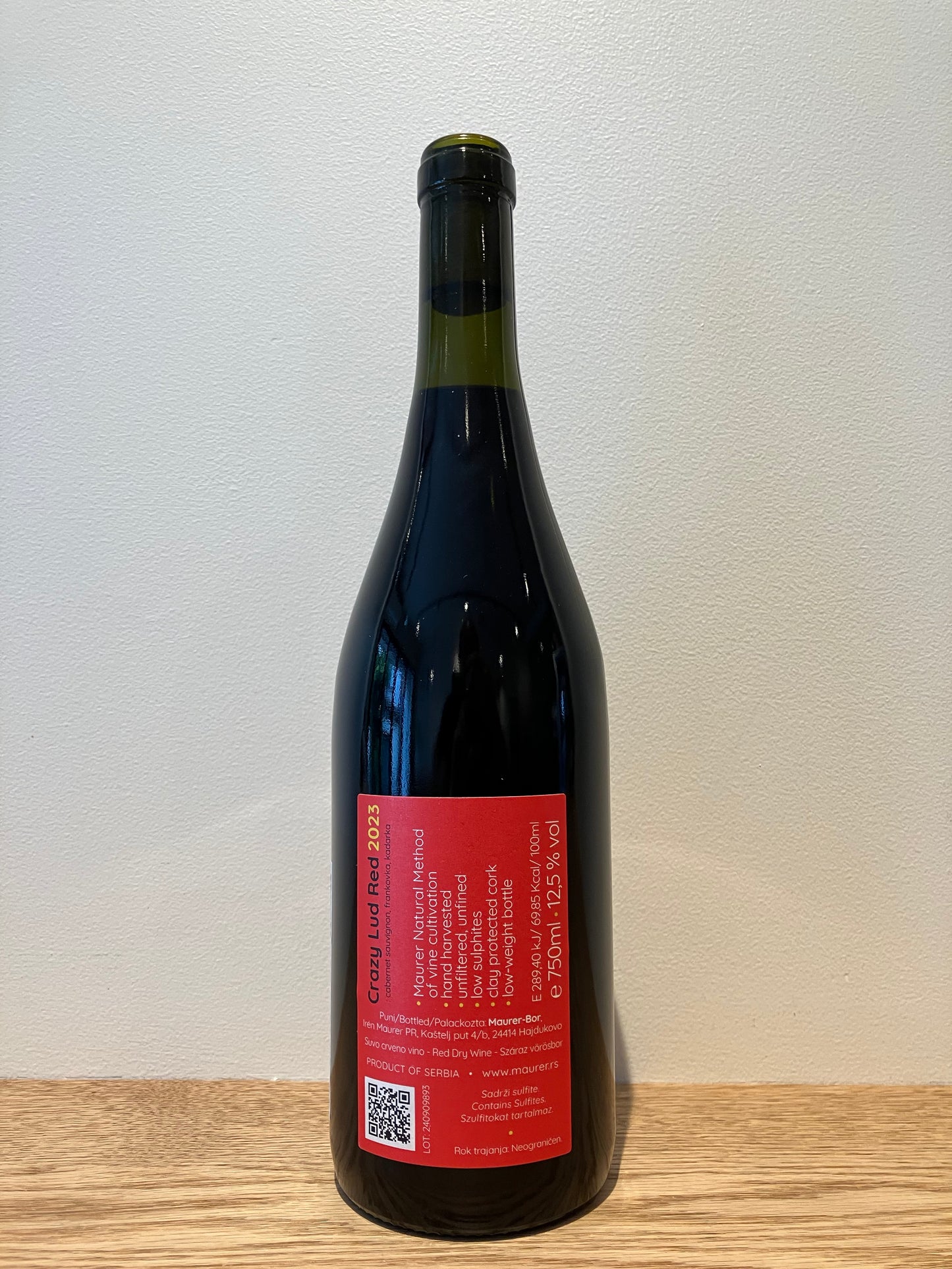 Maurer Oszkár Crazy Lud Red 2023 / マウアー・オスカル クレイジールッド レッド