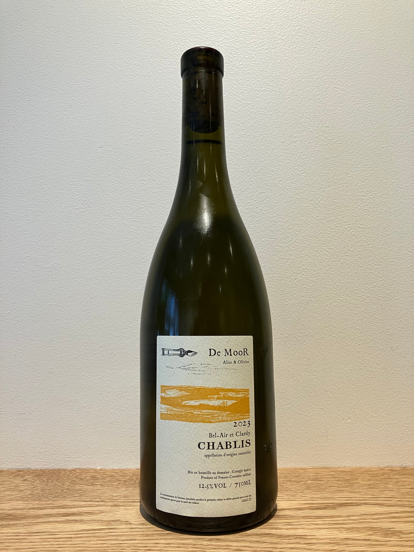 Alice et Olivier de Moor Chablis Bel-Air et Clardy 2023 / アリス・エ・オリヴィエ・ド・ムール シャブリ ベレール・エ・クラルディ