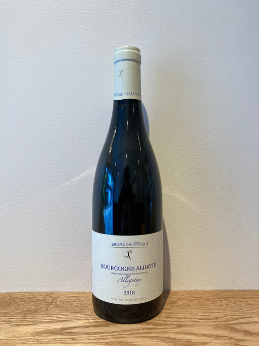 Domaine Jérôme Galeyrand Bourgogne Aligoté "Cuveé Alligotay" 2018 / ドメーヌ・ジェローム・ガレイラン ブルゴーニュ・アリゴテ “キュヴェ・アリゴテ”