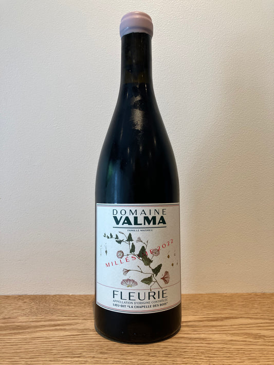 Domaine Valma Fleurie La Chapelle des Bois 2022 / ドメーヌ・ヴァルマ フルーリー・ラ・シャペル・ デ・ボワ