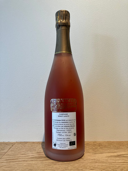 Benoît Lahaye Extra Brut Rosé de Macération NV (V22) / ブノワ・ライエ ブリュット・ナチュール ロゼ・ド・マセラシオン