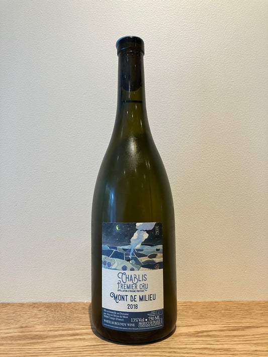 Alice et Olivier de Moor Chablis Premier Cru  Mont de Milieu 2018 / アリス・エ・オリヴィエ・ド・ムール シャブリ・プルミエ・クリュ モン・ド・ミリュー